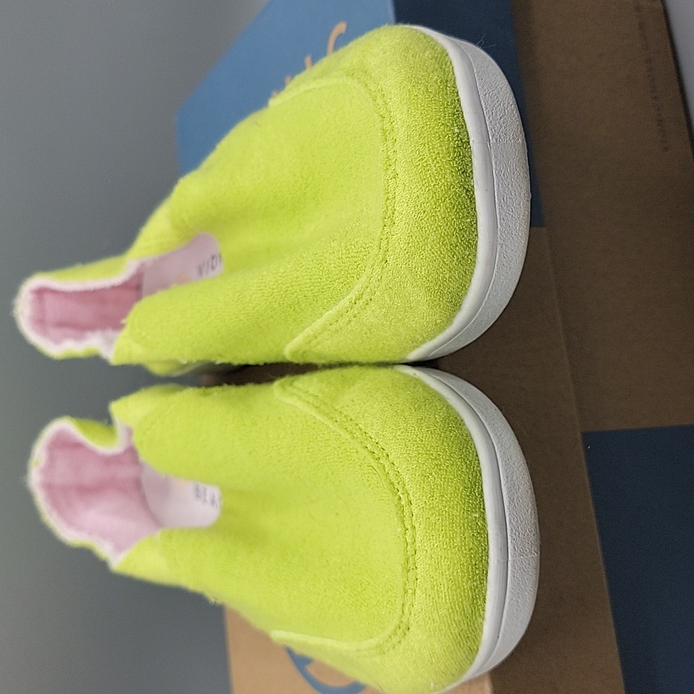 Vionic Malibu LIME Terry Sneakers size 8 - Picture 5 of 10